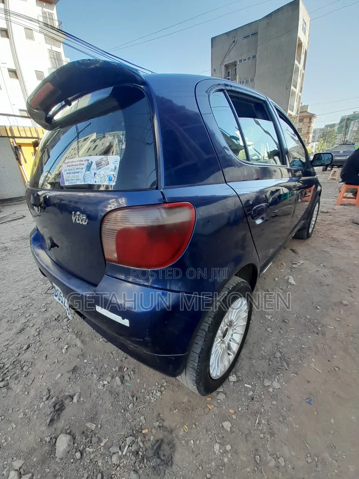 Toyota Vitz 2001 Blue