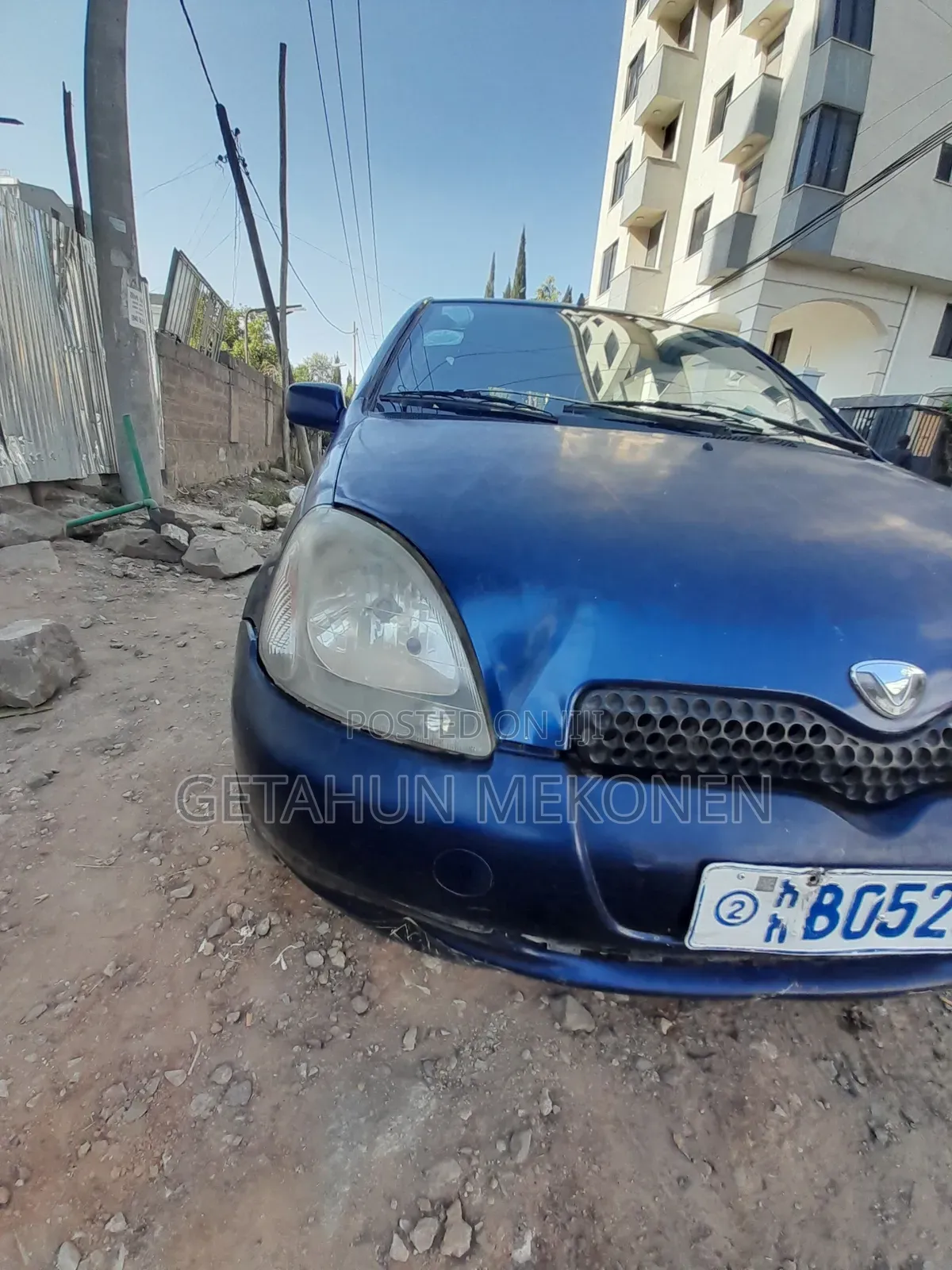 Toyota Vitz 2001 Blue