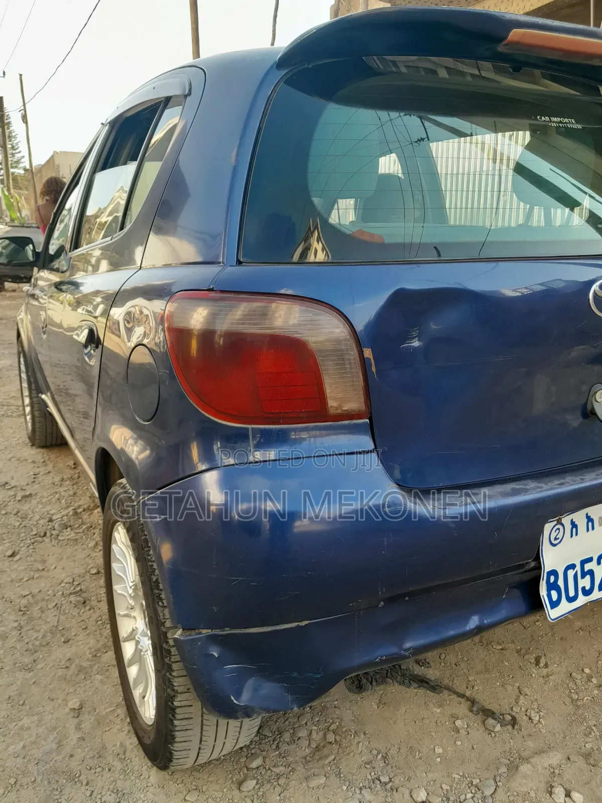 Toyota Vitz 2001 Blue