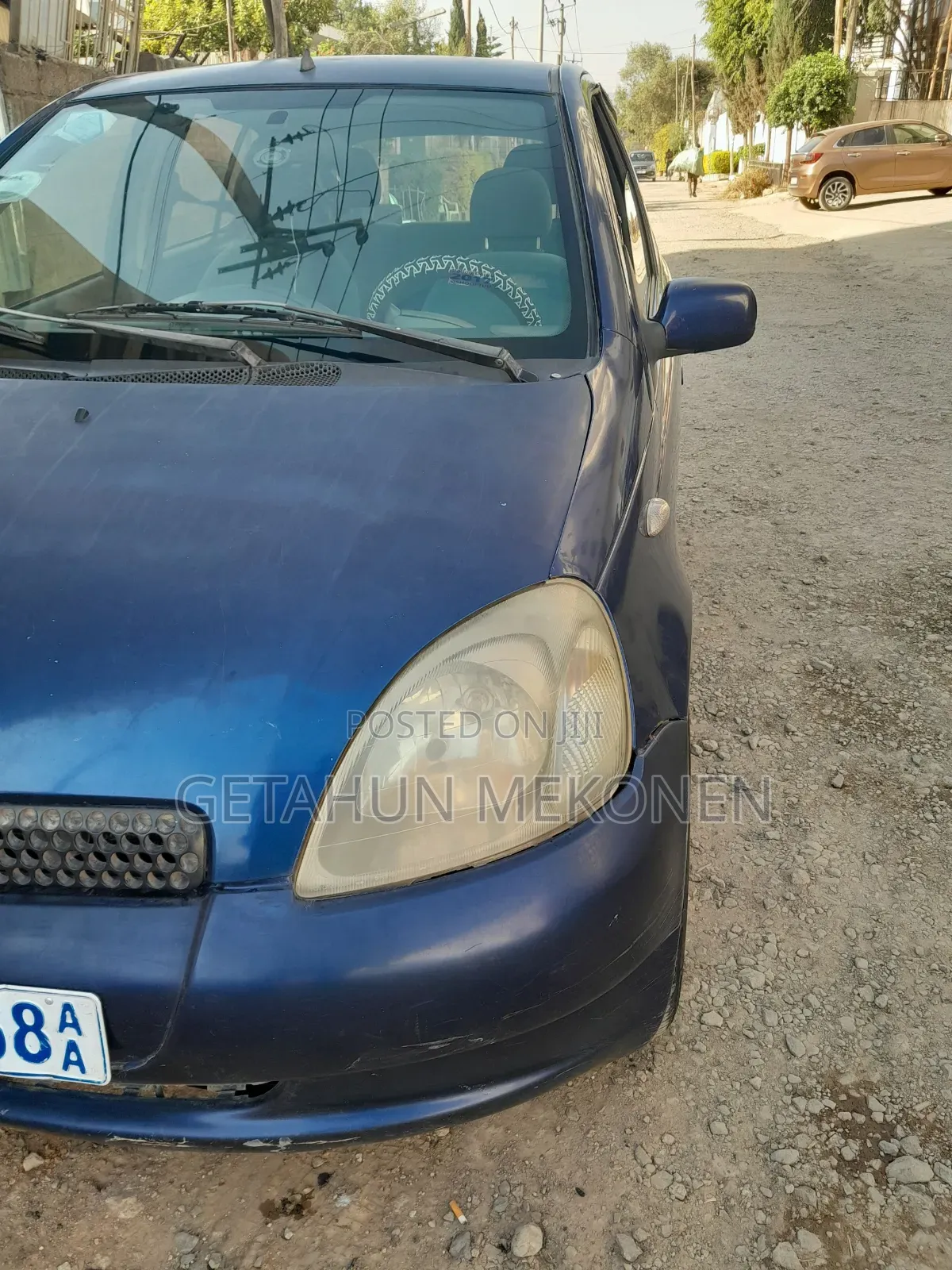 Toyota Vitz 2001 Blue