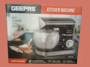 Geepas Gsm43040 Kitchen Machine (Stand Mixer), Which Has the Following