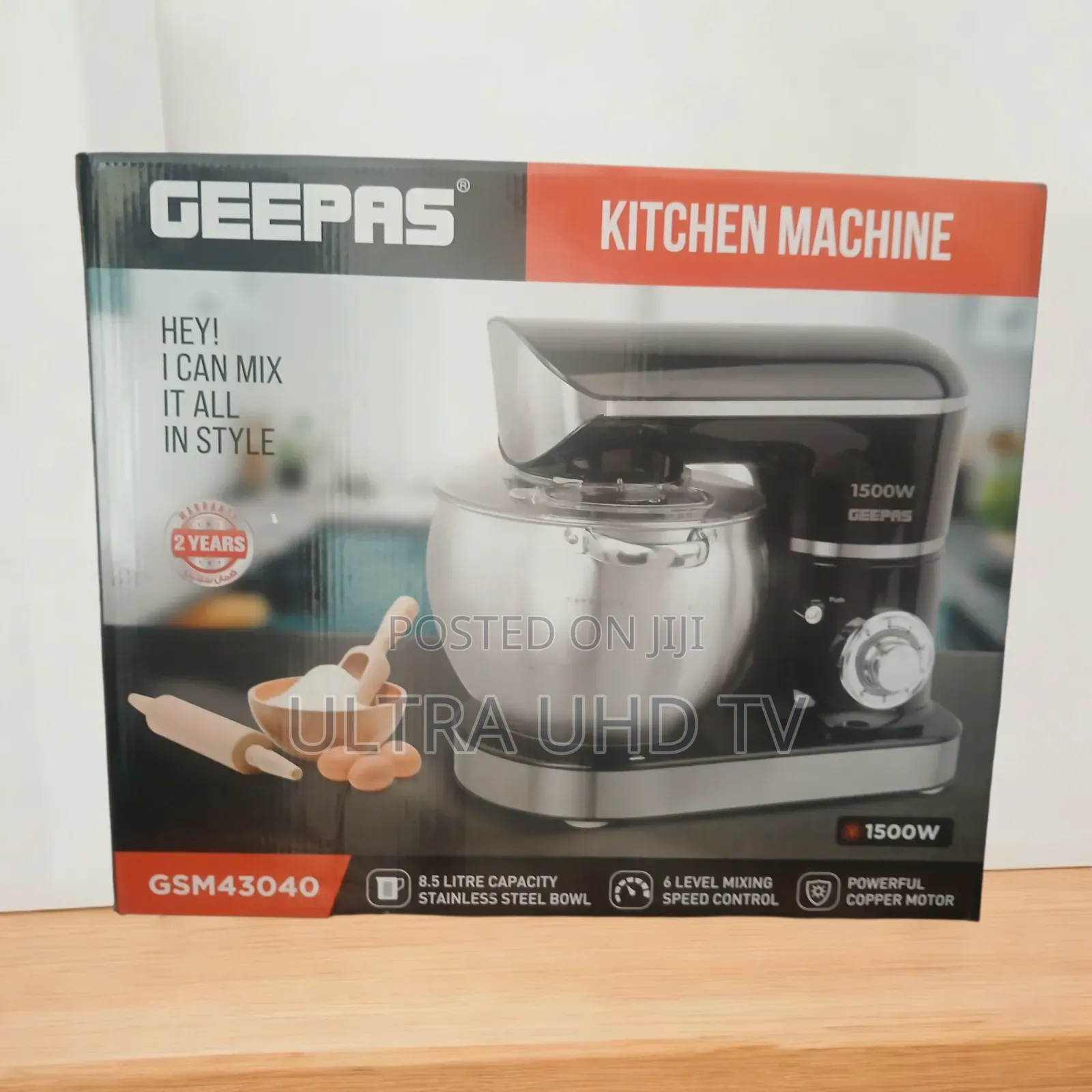Geepas Stand Mixer), Which Has the Following Key 1500w Copper Motor.