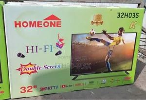 Homeone 32” Smart Android Tv – Double Glass | Hd Display | New Arrival