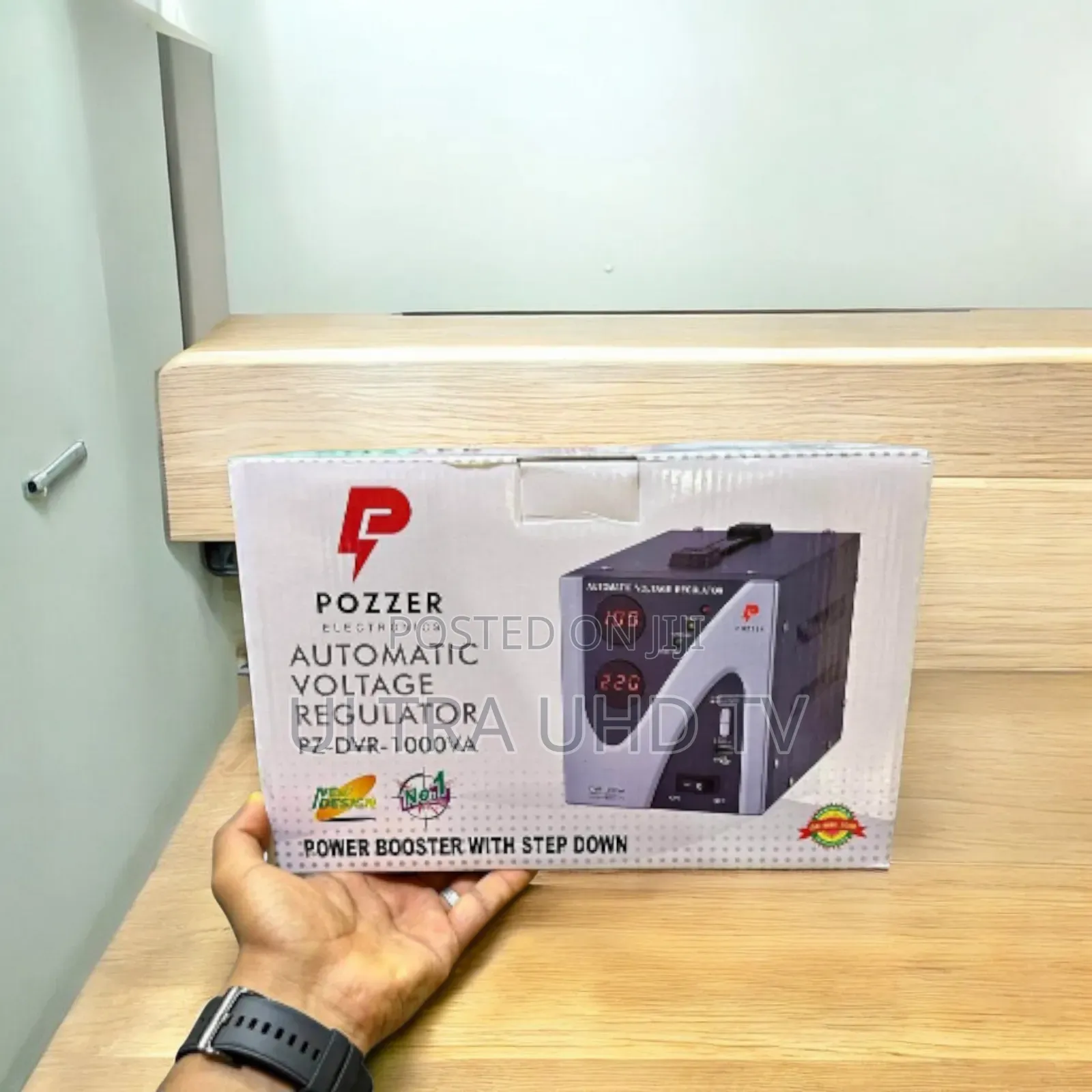 Pozzer Electronics Pz-DVR-1000va Automatic Voltage Regulator.