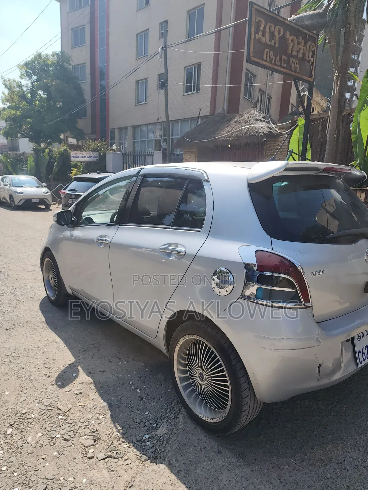 Toyota Yaris 2008 Silver