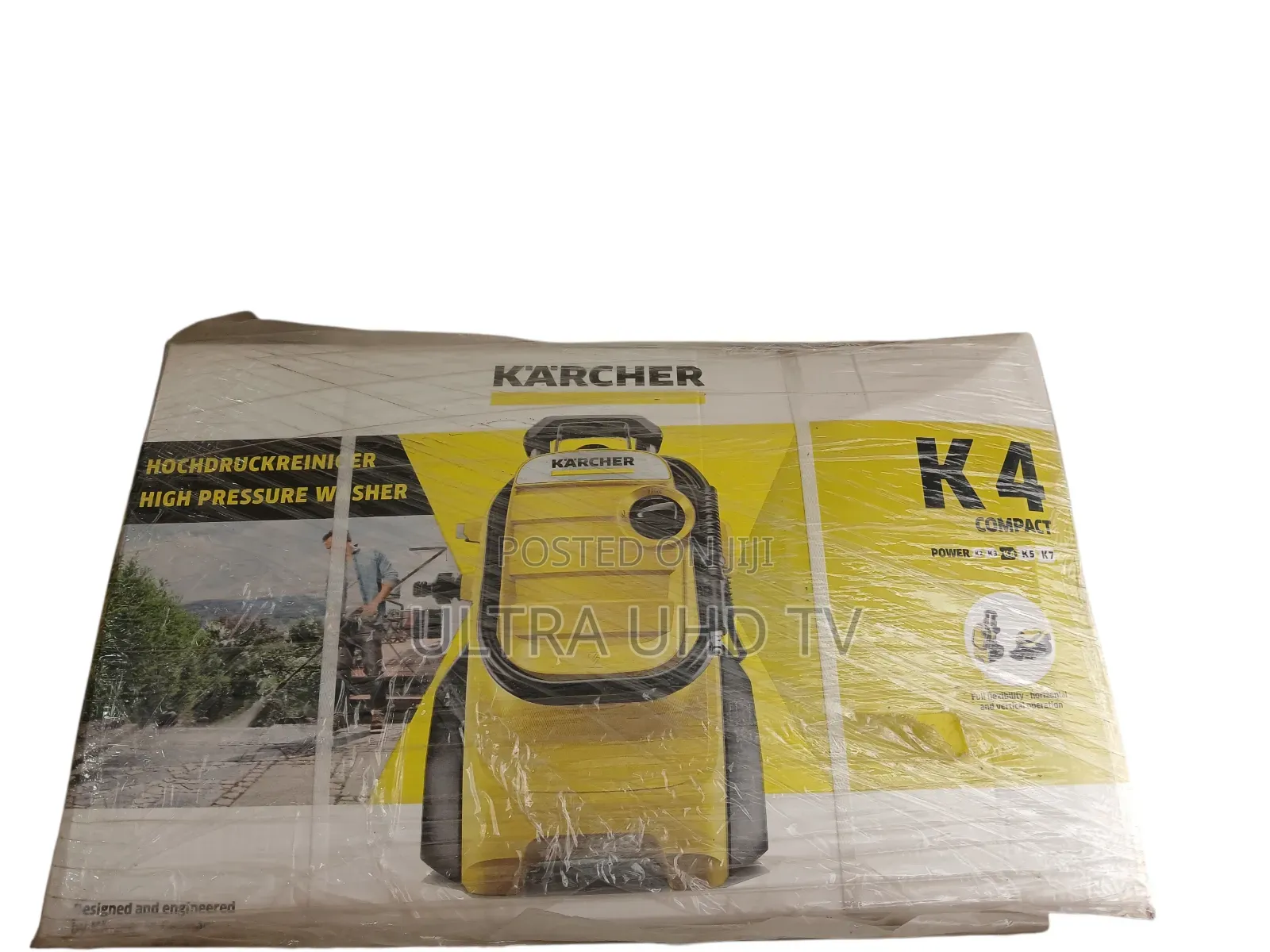 Kärcher K 4 Compact High-Pressure Washer.