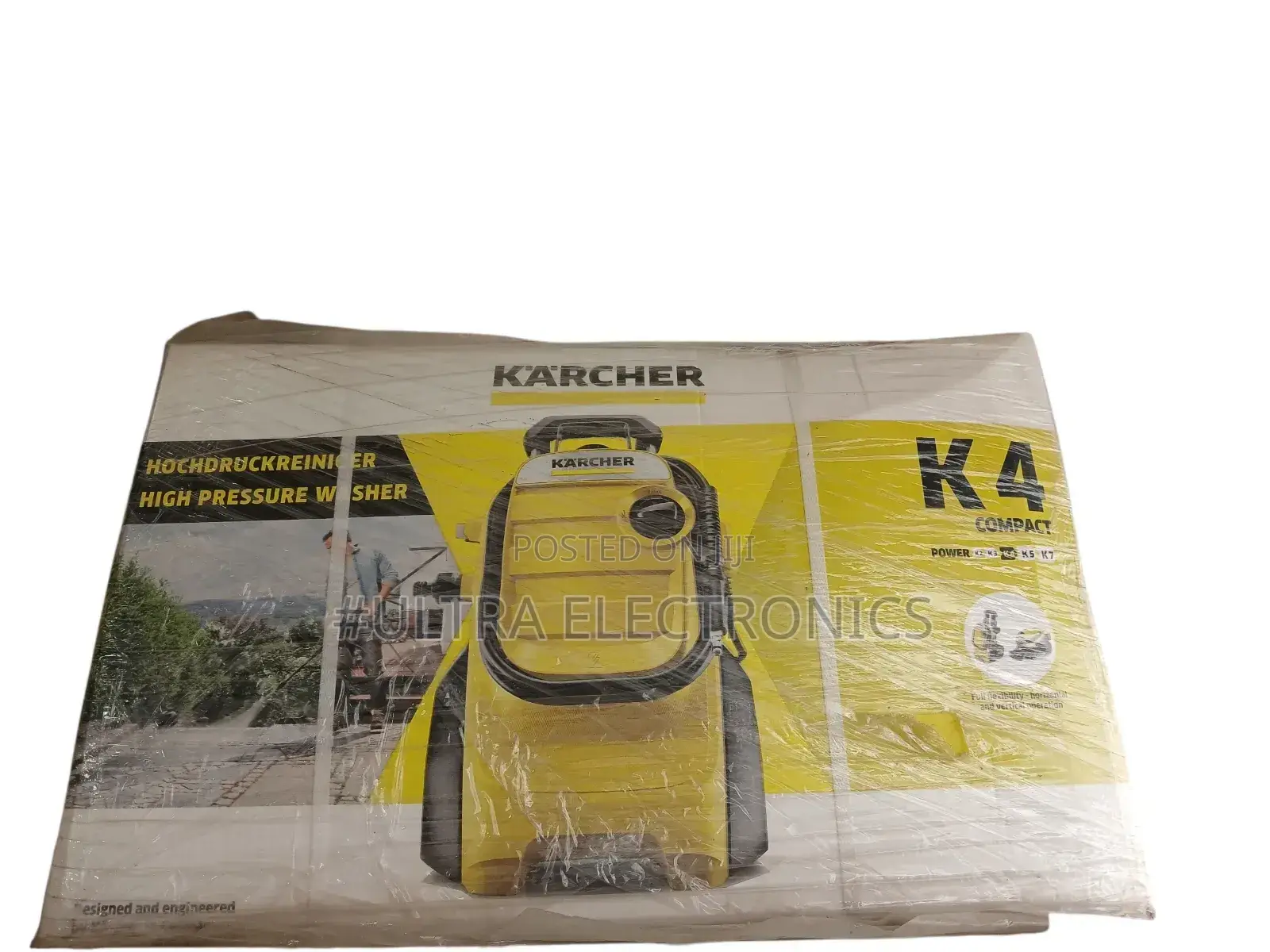 Kärcher K 4 Compact High-Pressure Washer.