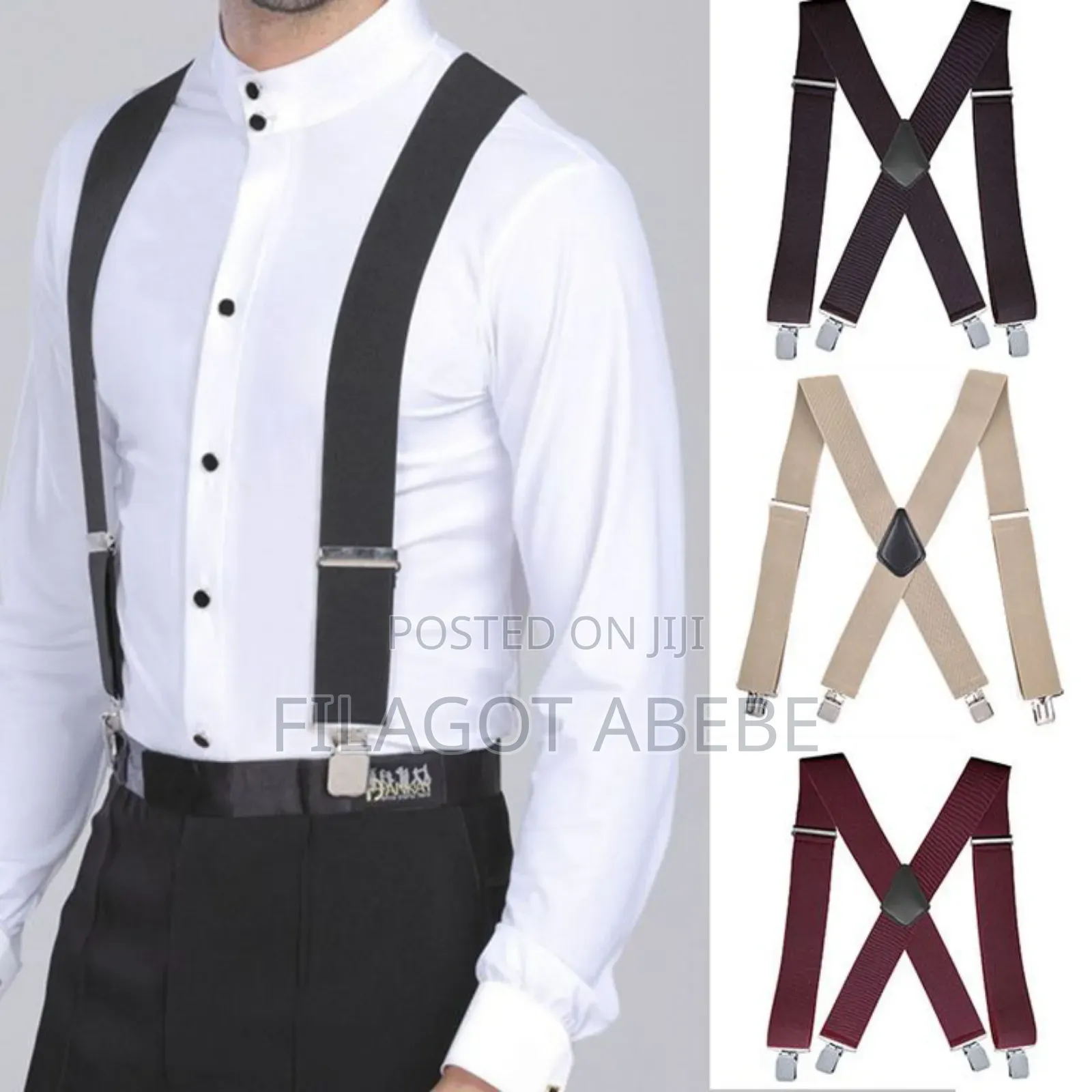 Men's Elastic Adjustble Suspenders