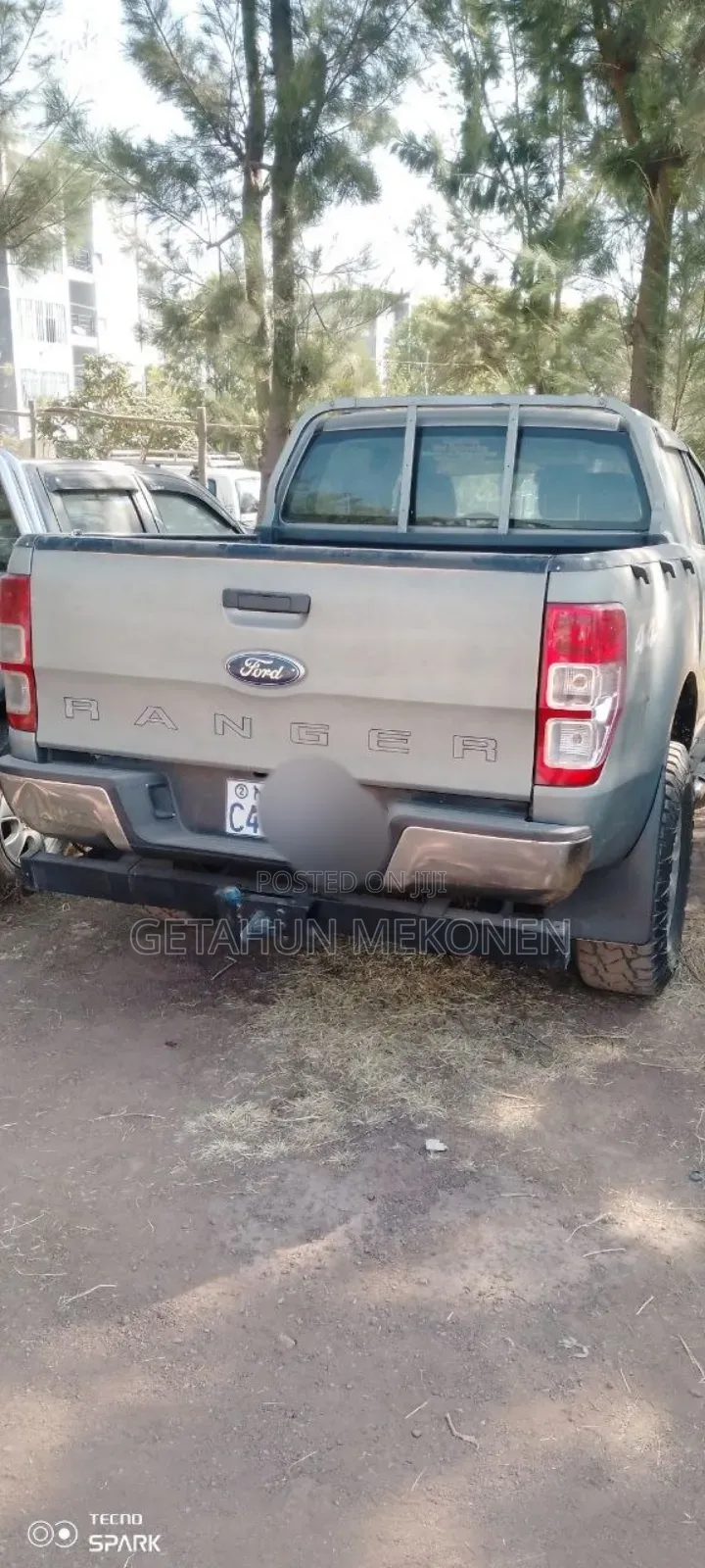 Ford Ranger Wildtrak 2018 Gray