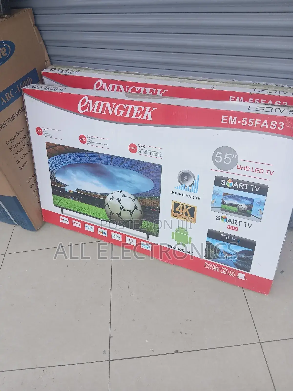 Emingtec 55"Inch Smart Uhd Tv 55