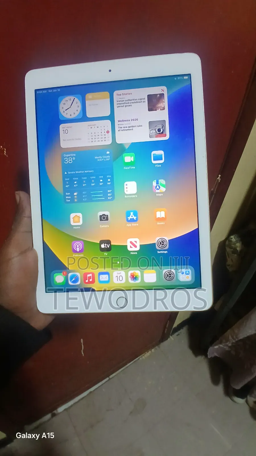 Apple iPad 5 (2022) 128 GB White