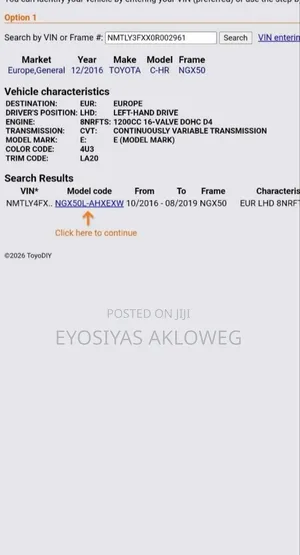 Toyota C-HR 2017 Brown