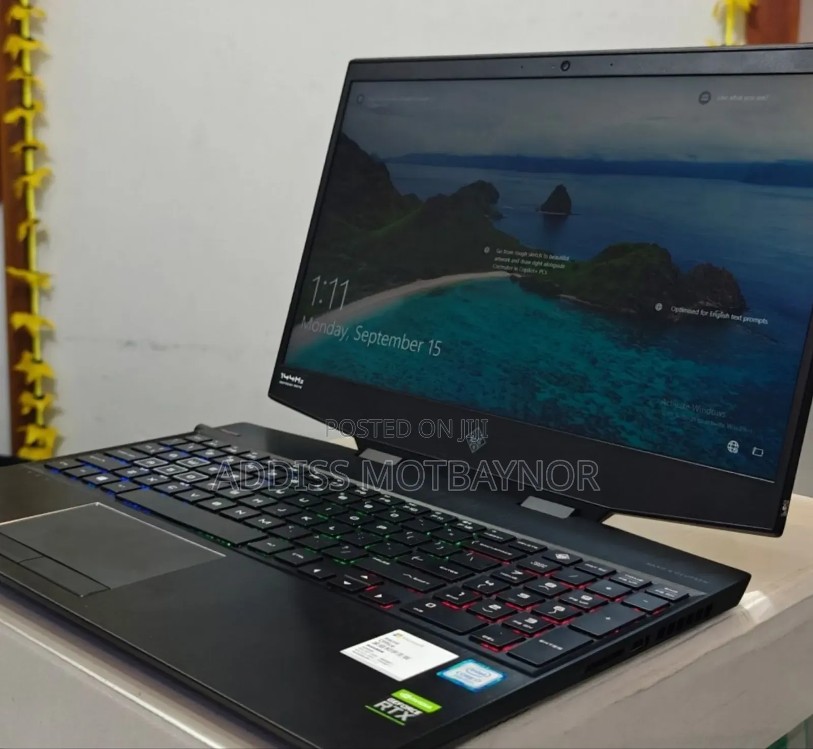 New Laptop HP Omen X 16GB Intel Core I7 SSD 512GB