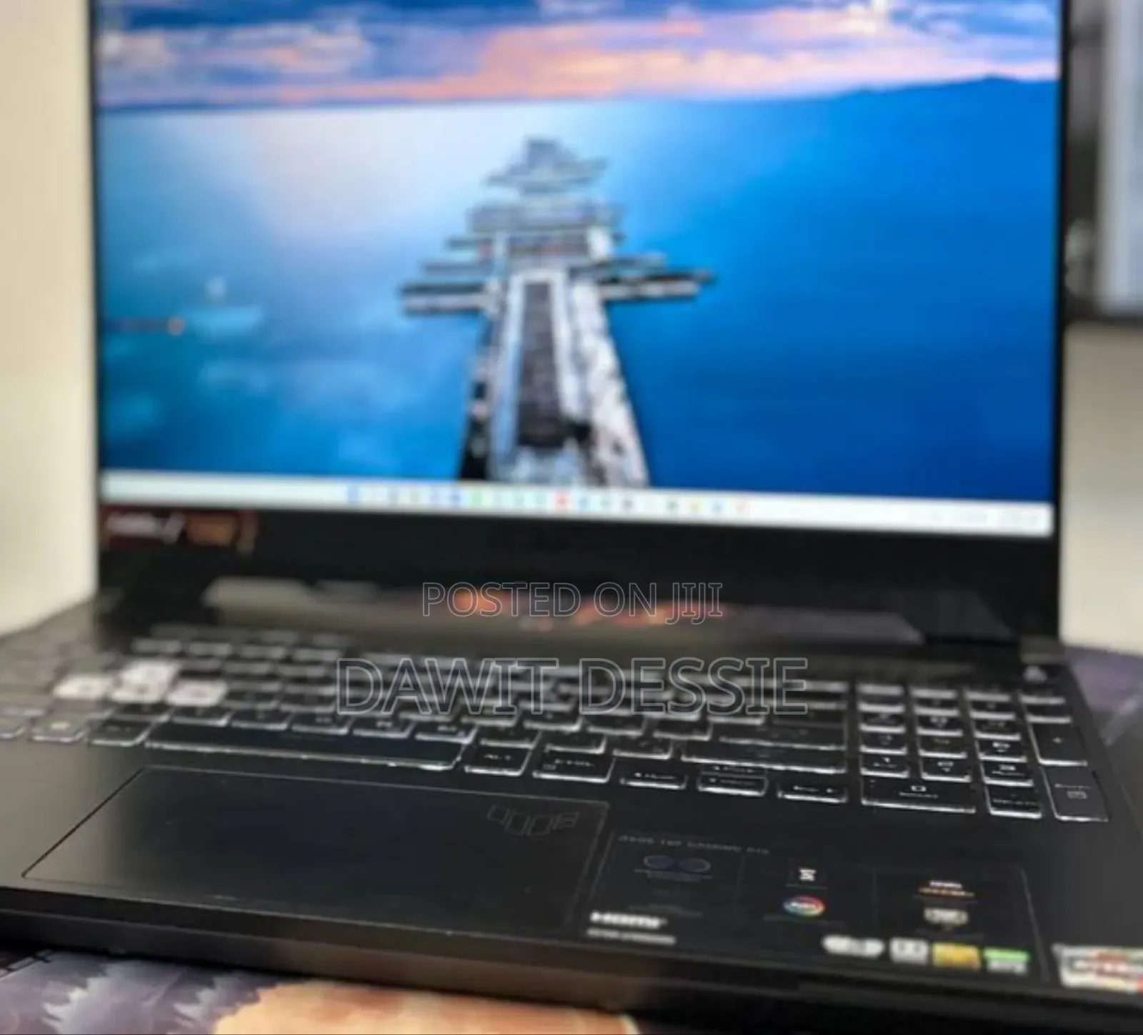 New Laptop Asus TUF Gaming A15 16GB AMD Ryzen 7 SSD 512GB