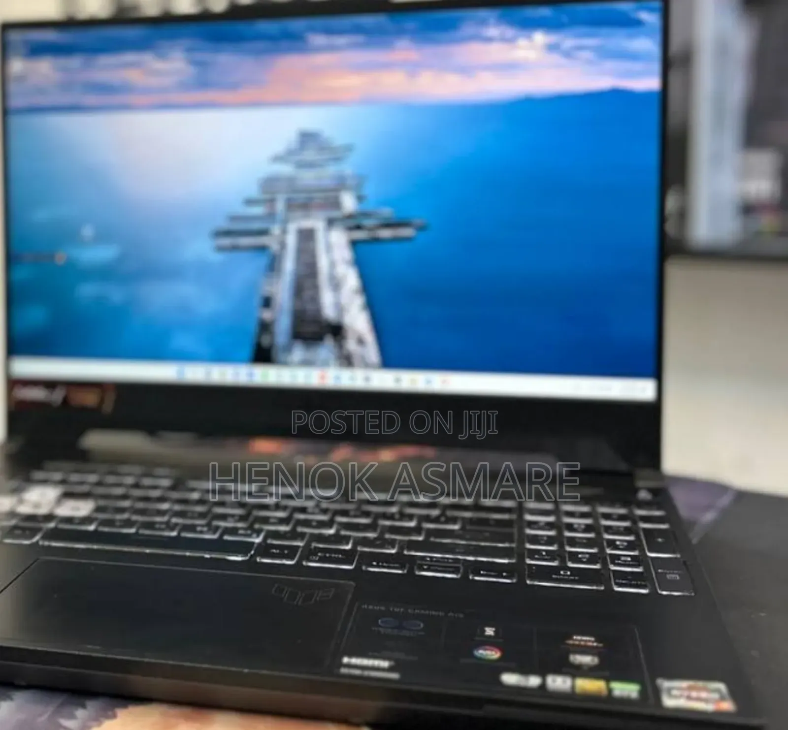 New Laptop Asus TUF Gaming A15 16GB AMD Ryzen 7 SSD 512GB