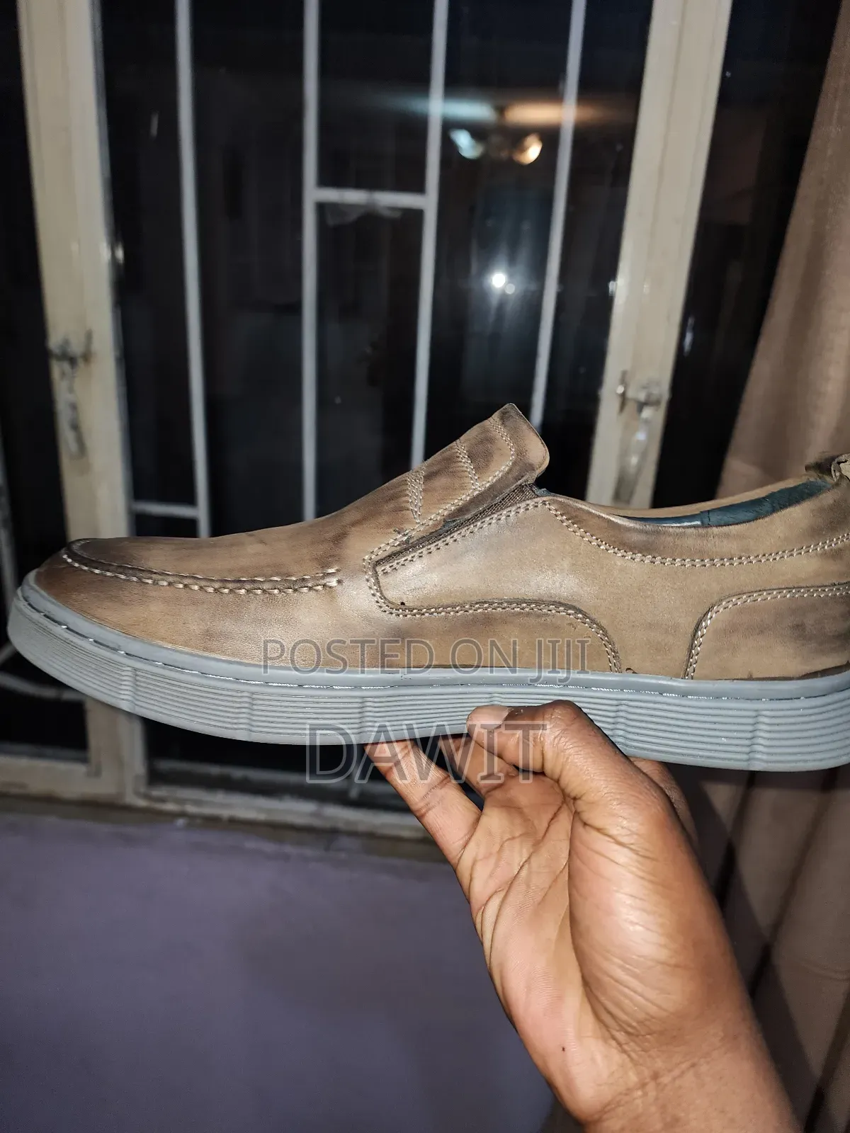 Men Leather Loafer Shoe