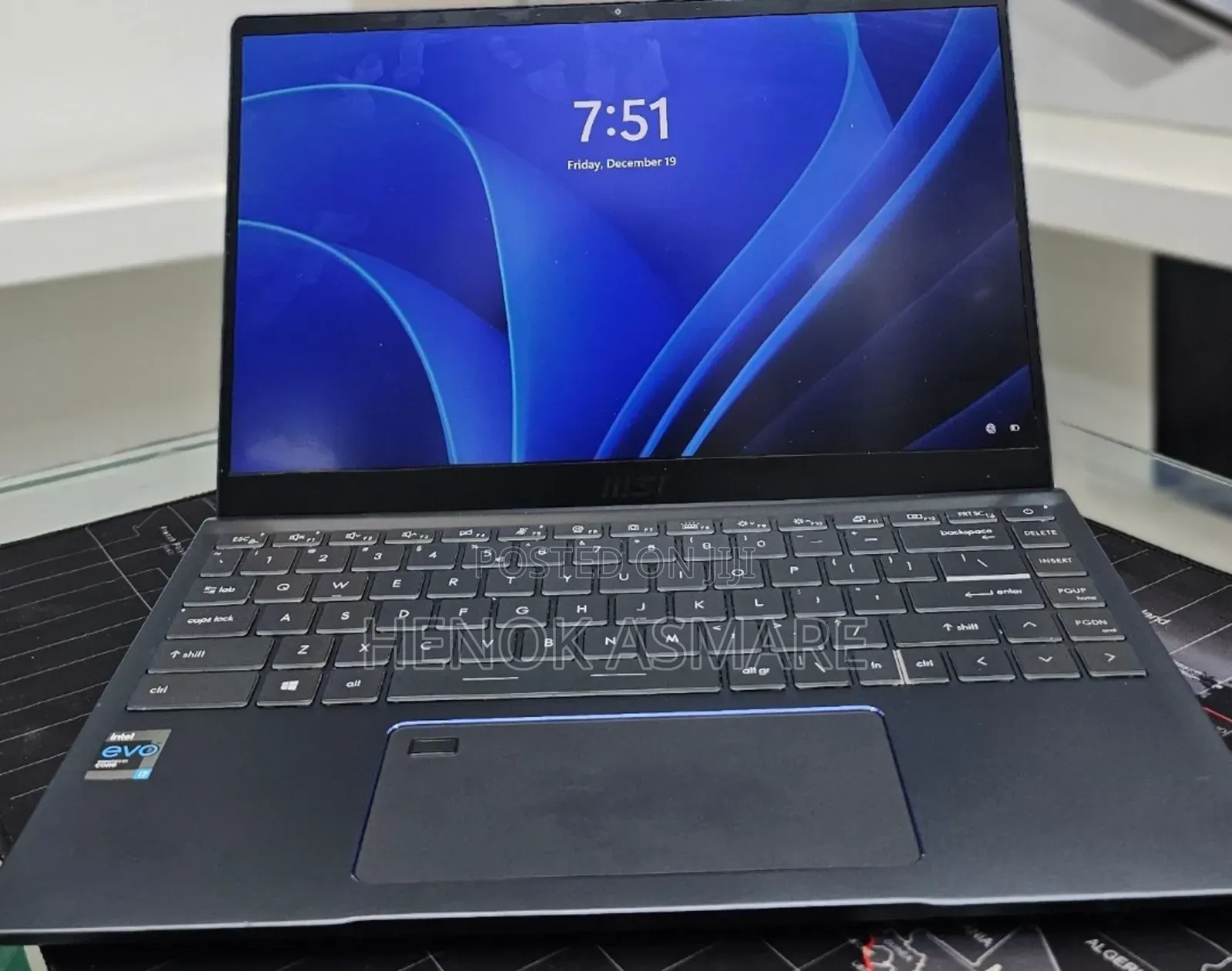 New Laptop MSI GF63 32GB Intel Core I7 SSD 512GB