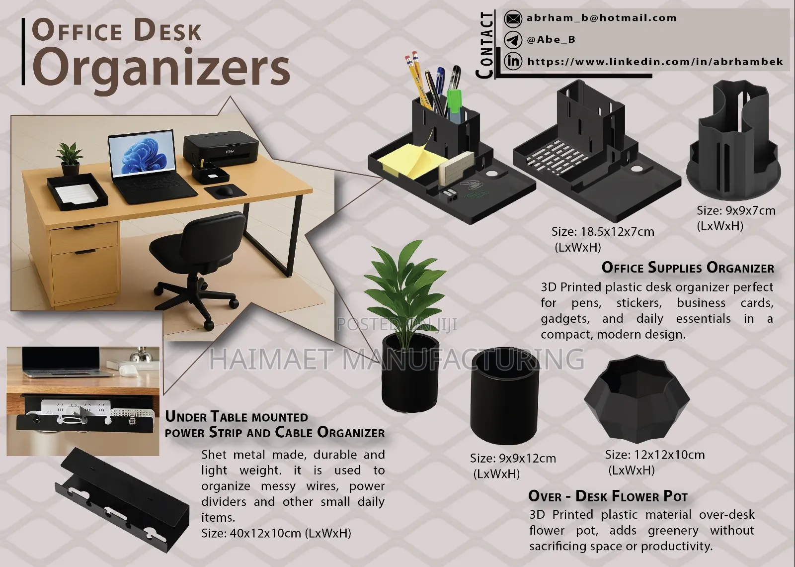 Office Desk Organizers