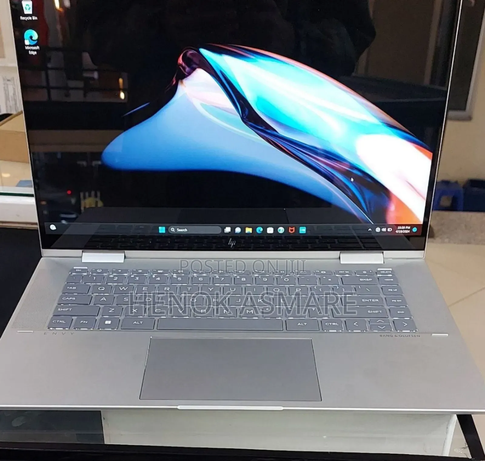 New Laptop HP Envy X360 16GB Intel Core I7 SSD 512GB