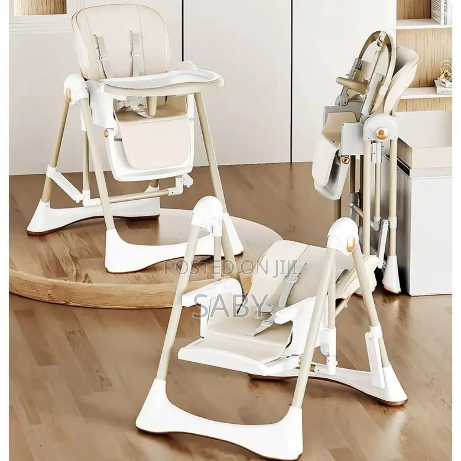 2 in 1 Rocking Baby High Chair