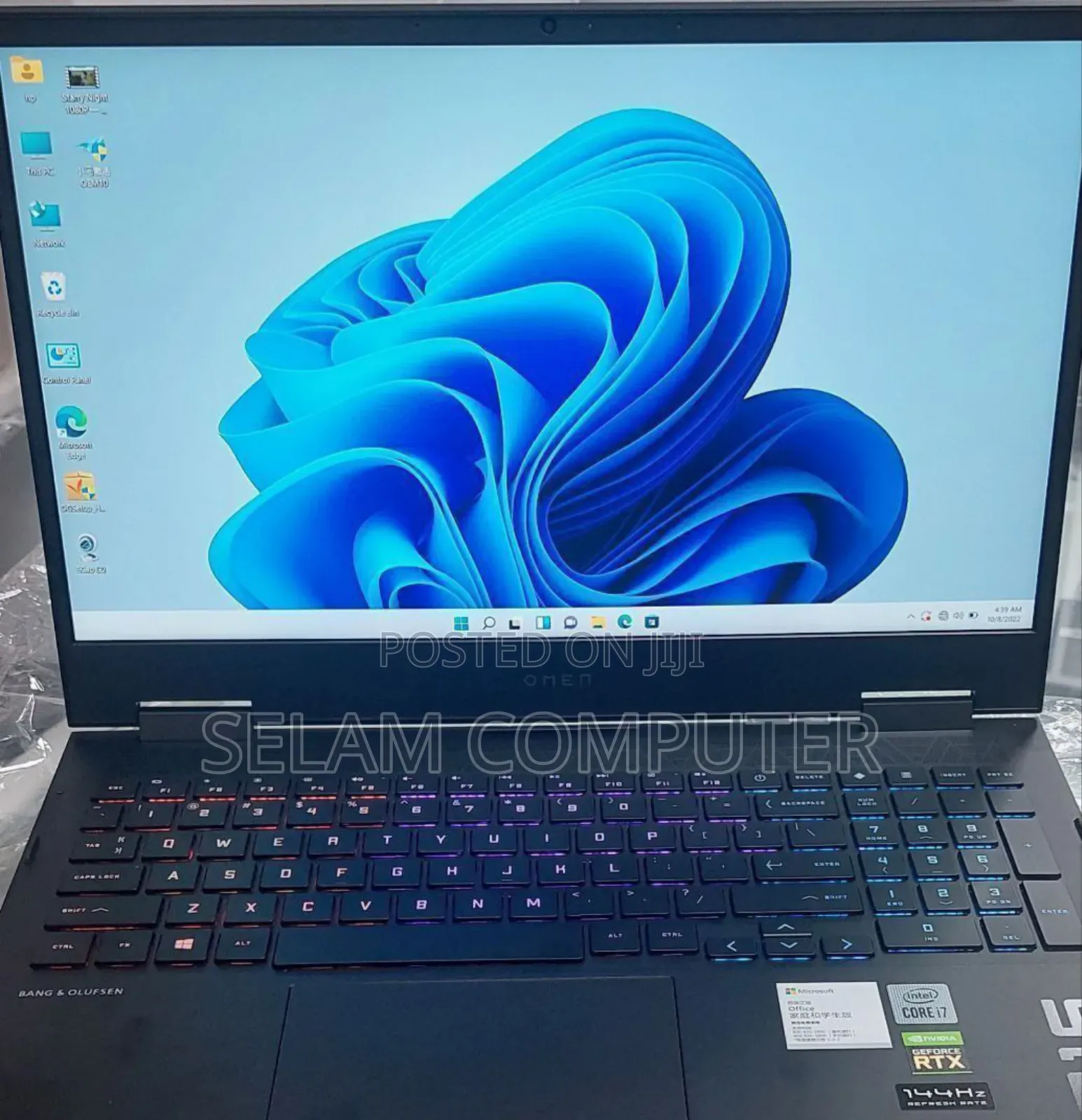 New Laptop HP Omen 15 16GB Intel Core I7 SSD 512GB