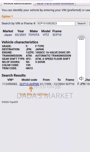 Toyota Vitz 2001 Silver