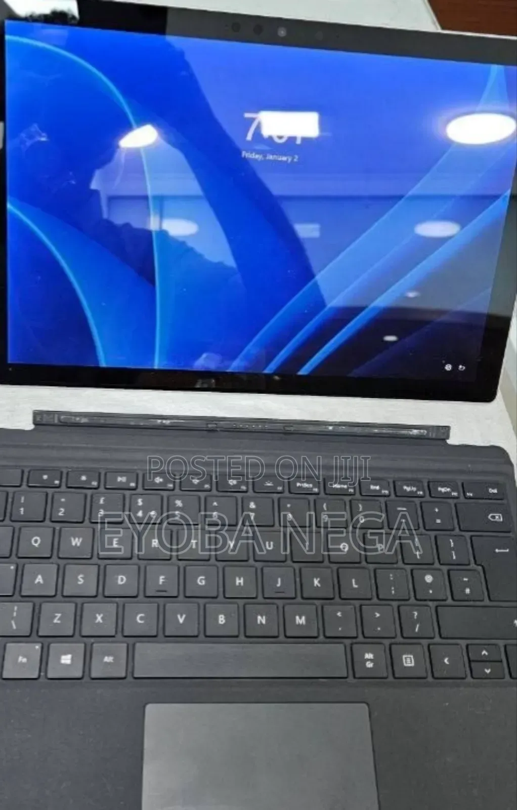 New Laptop Microsoft Surface Pro 7 16GB Intel Core I7 SSD 256GB
