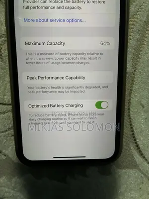 Apple iPhone X 64 GB Black