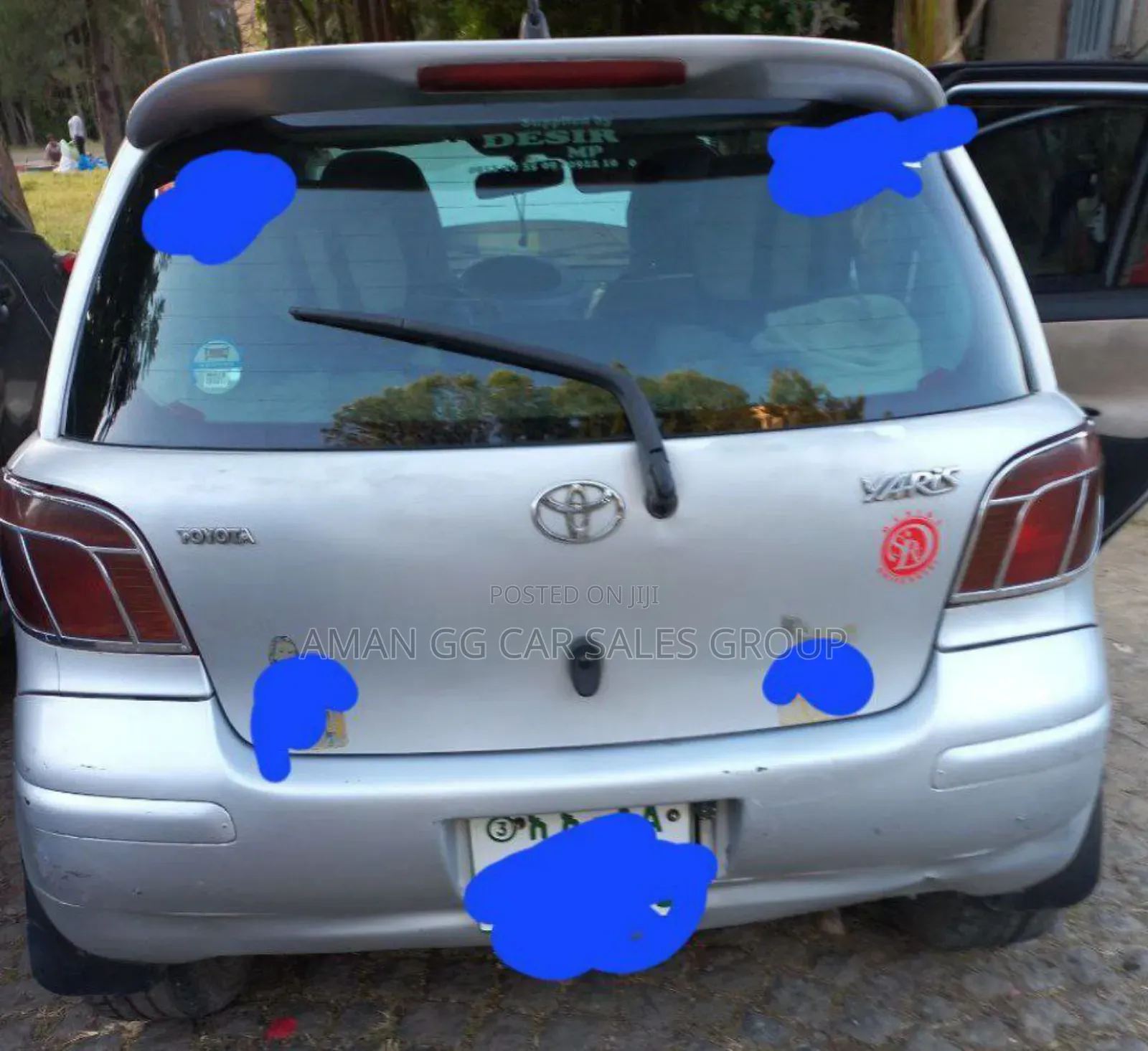 Toyota Vitz 2004 Silver