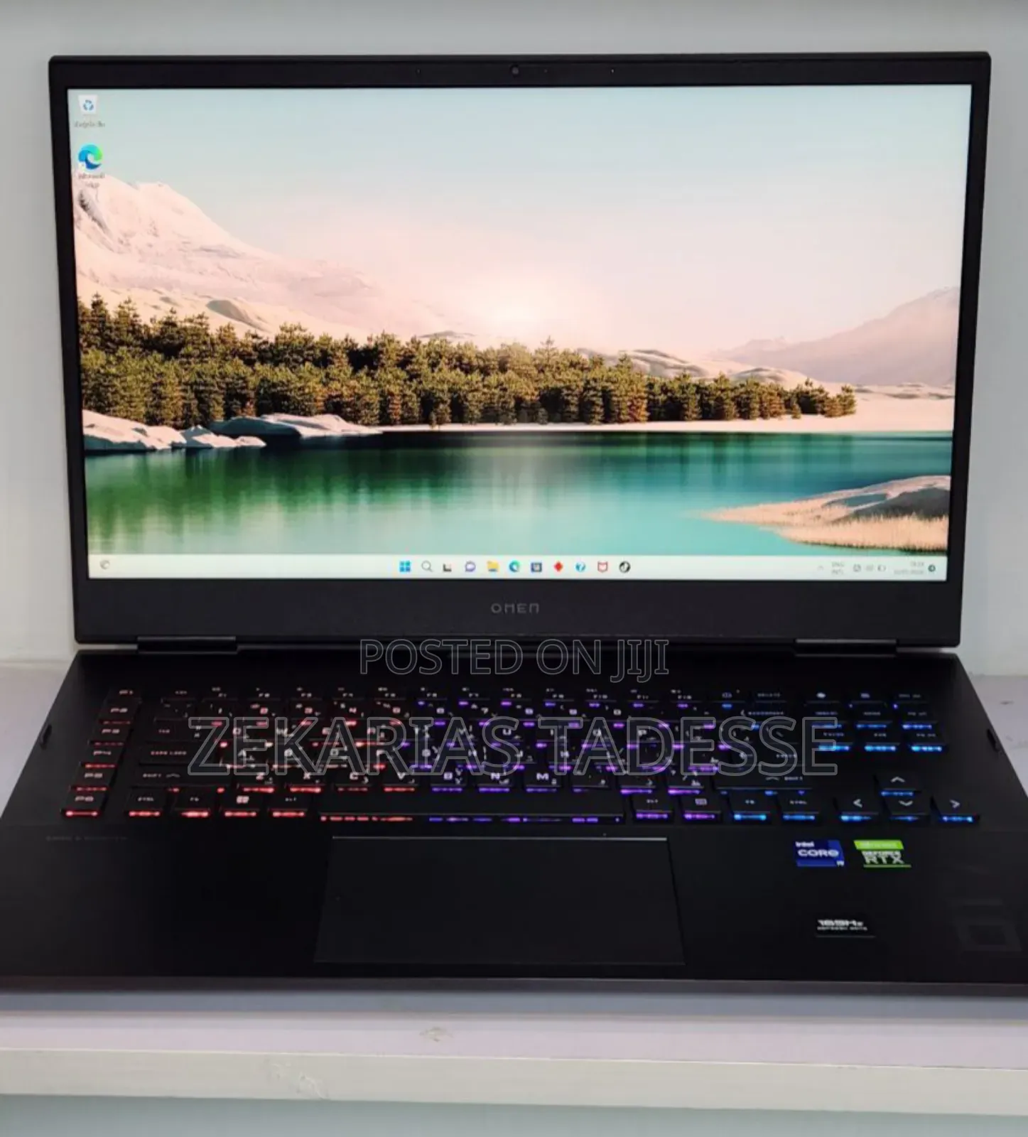 New Laptop HP Omen 17 16GB Intel Core I9 SSD 1T