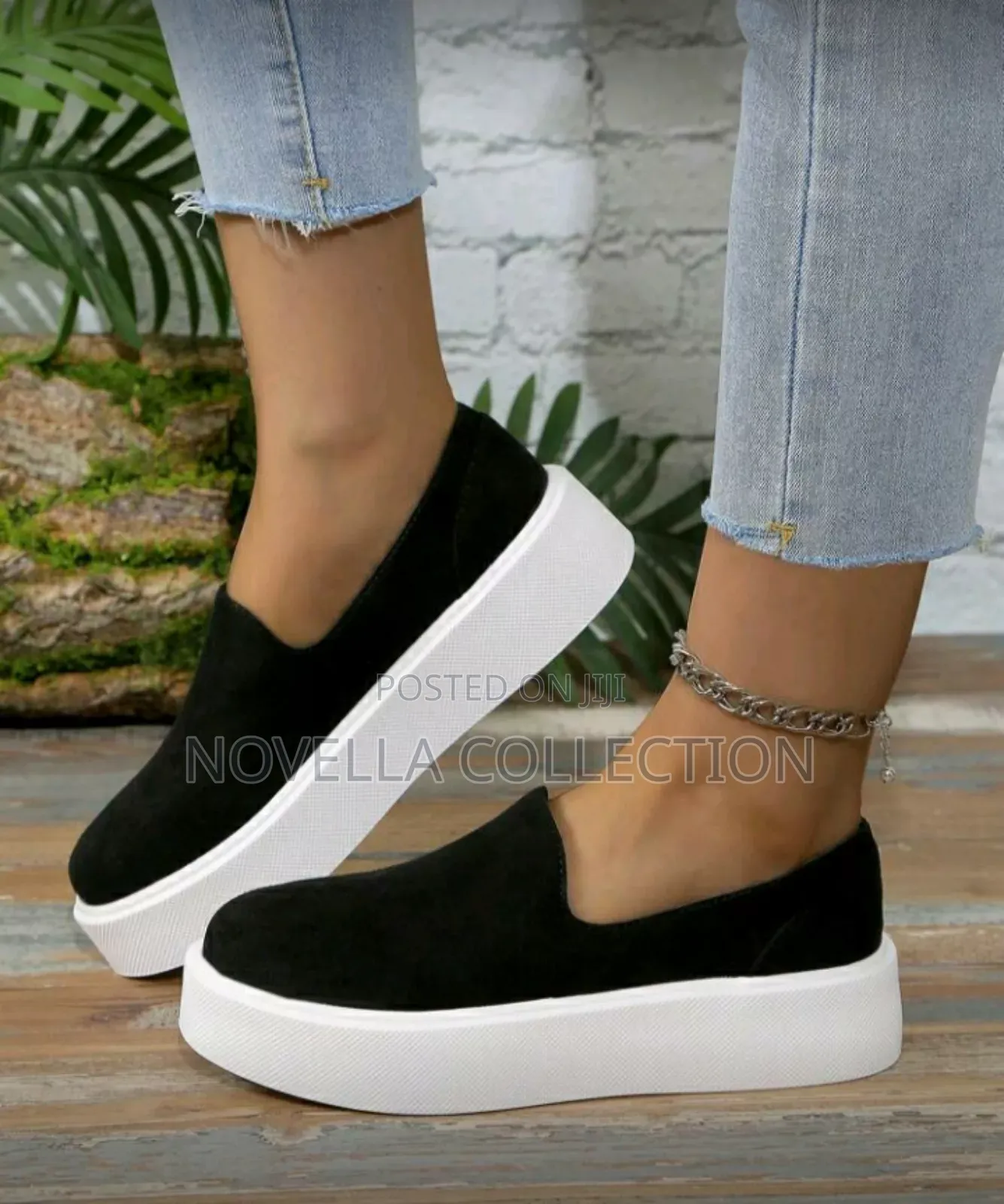 Flat Slip-on Loafers for Women, Thick Bottom, Fashion Flat Shoes