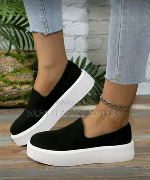 Flat Slip-on Loafers for Women, Thick Bottom, Fashion Flat Shoes