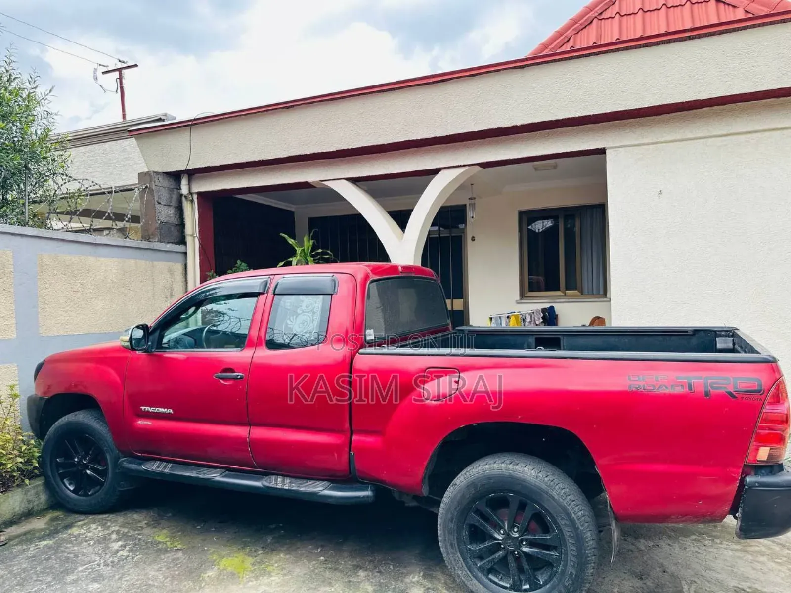 Toyota Tacoma 4x4 Access Cab 2008 Burgundy