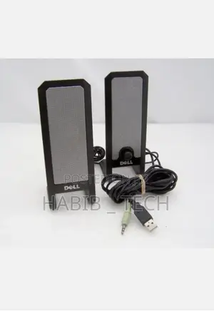 Dell Usb-Powered Pc Speakers With 3.5mm Jack – Tested Working