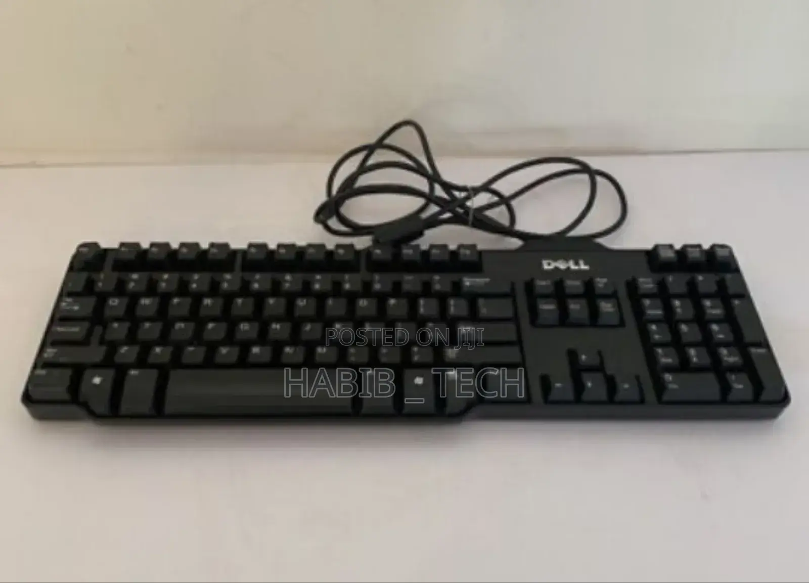 Original Dell Usb Wired Keyboard – Full Size, Reliable Durable