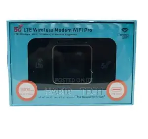 5g Lte Wireless Modem Wi‐Fi Pro – Portable High‐Speed Internet Router