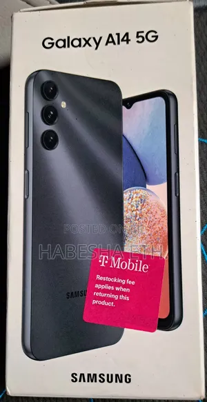 New Samsung Galaxy A14 5G 64 GB Black