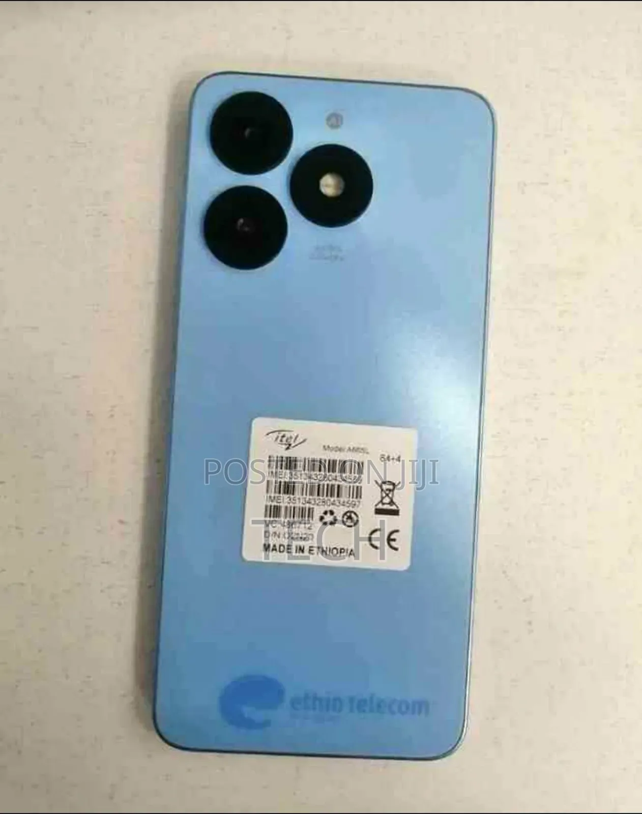 New Itel A70 128 GB Blue