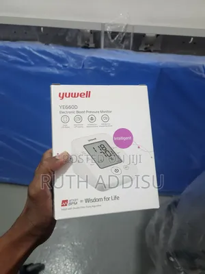 Yuwell Brand New Blood Pressure Monitor አዲስ የታሸገ የደም ግፊት መለኪያ ከነ ዴሊቨሪ