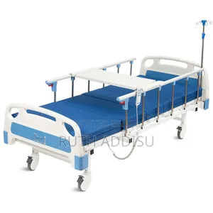 የሆስፒታል አልጋ ከev መስቀያ ጋር Hospital Bed Two Function Brand New Better Bran