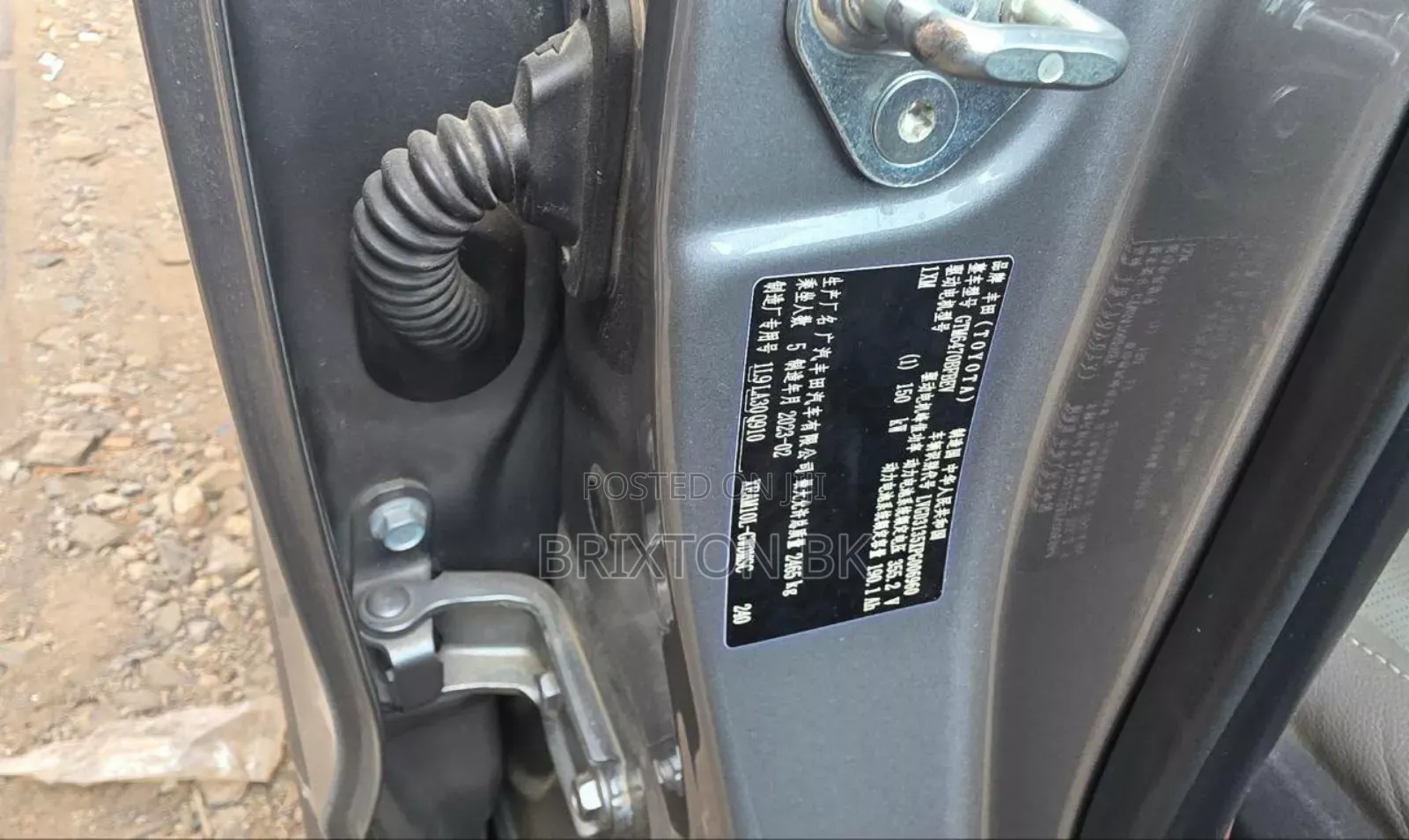 Toyota bZ4X 2023 Silver