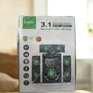 Syinix Speaker Connectivity Options Include Bluetooth, Usb, Aux,