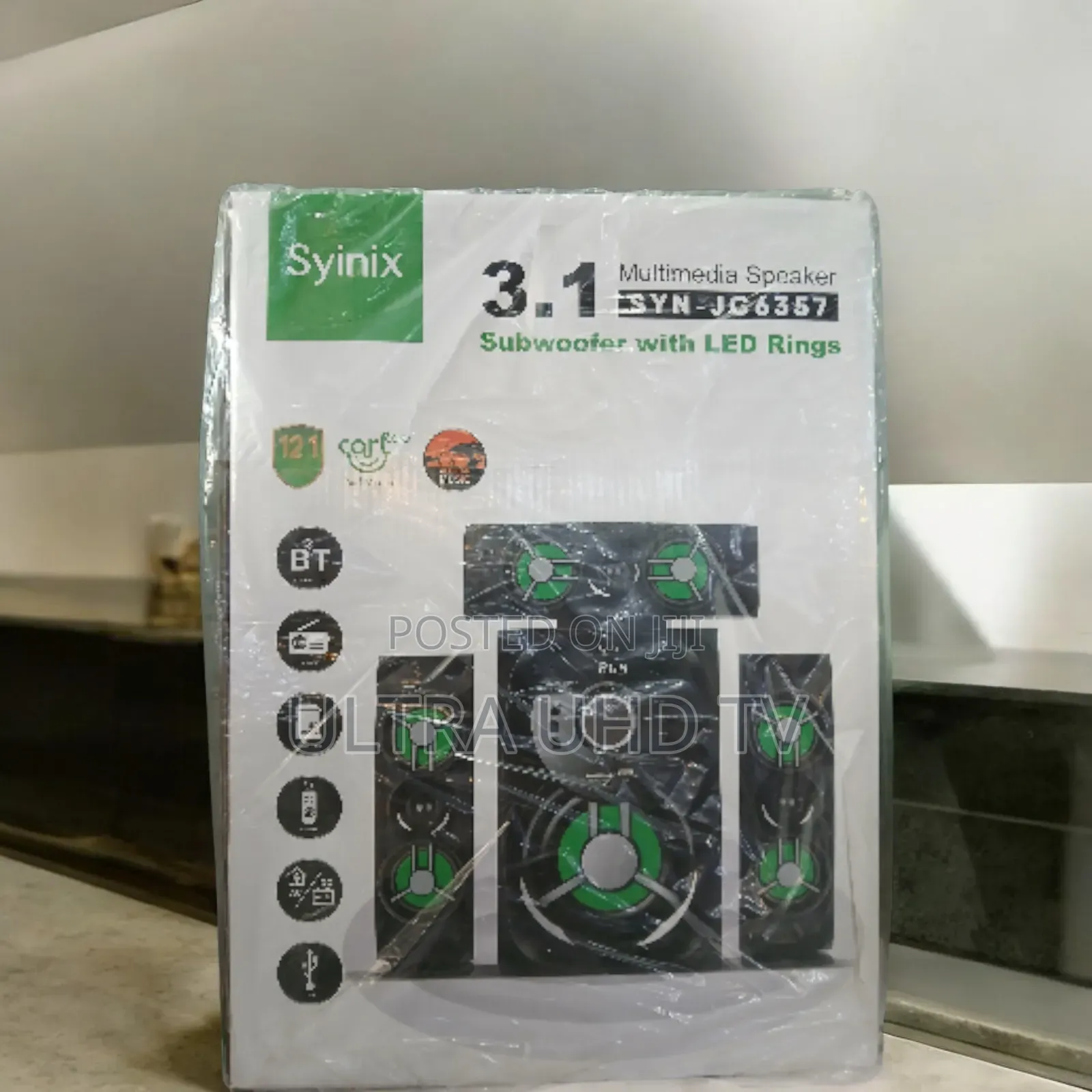 The Item Pictured Is a Syinix 3.1 Multimedia Speaker,