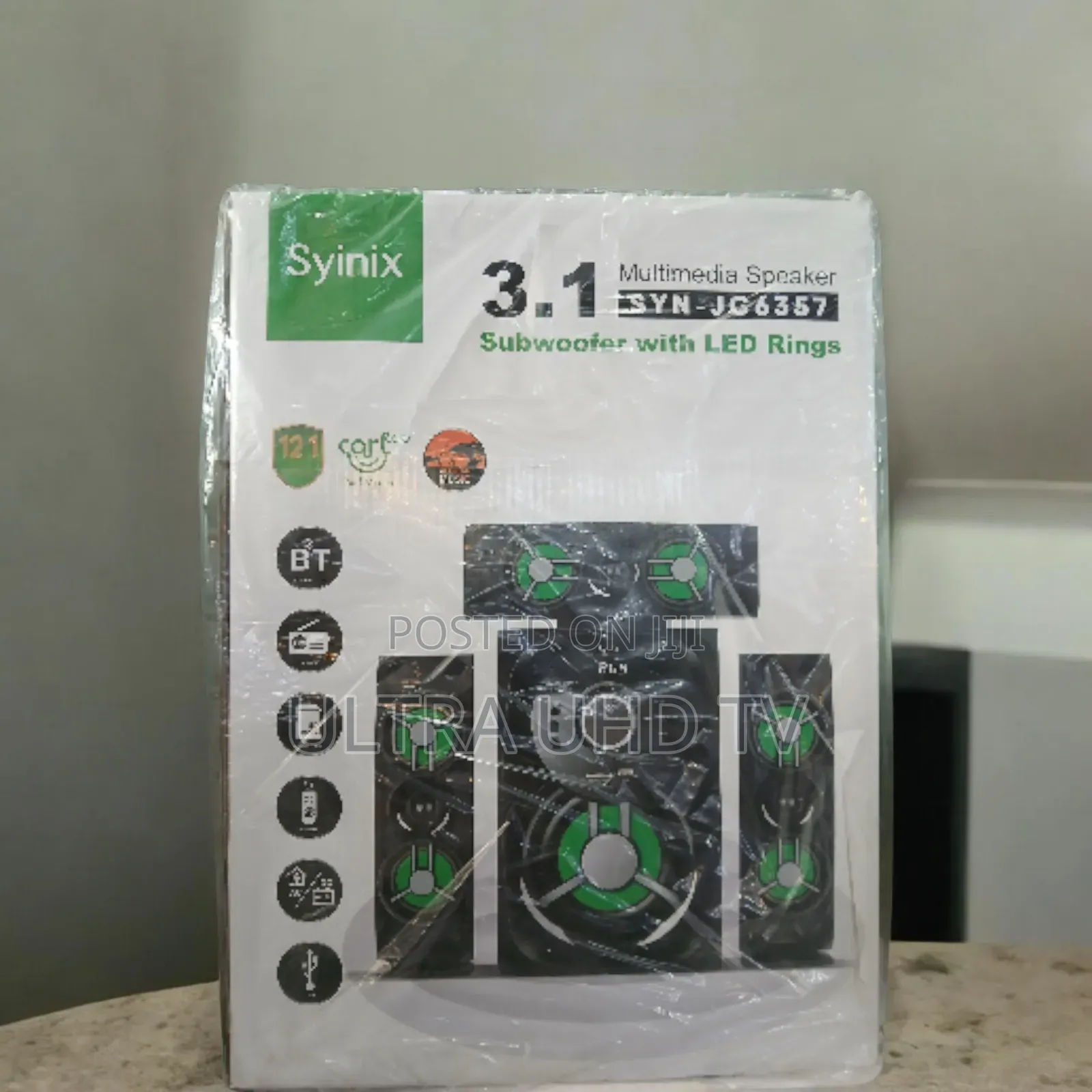 The Item Pictured Is a Syinix 3.1 Multimedia Speaker,