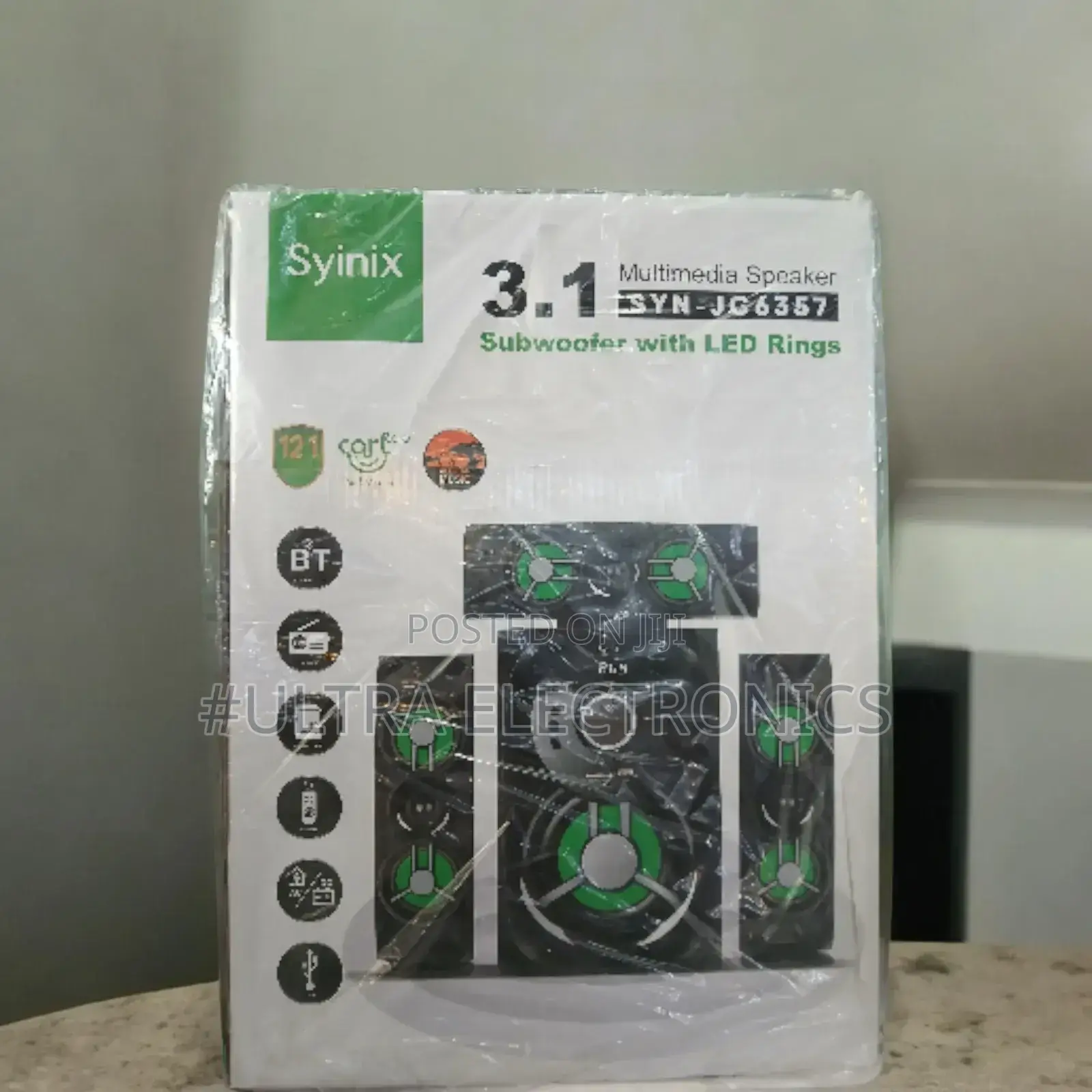 The Item Pictured Is a Syinix 3.1 Multimedia Speaker,