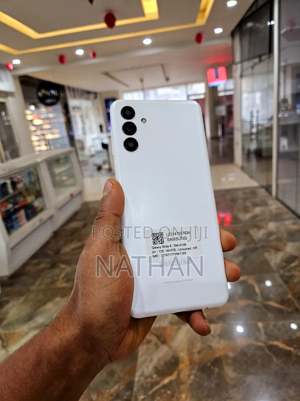 New Samsung Galaxy A13 64 GB White