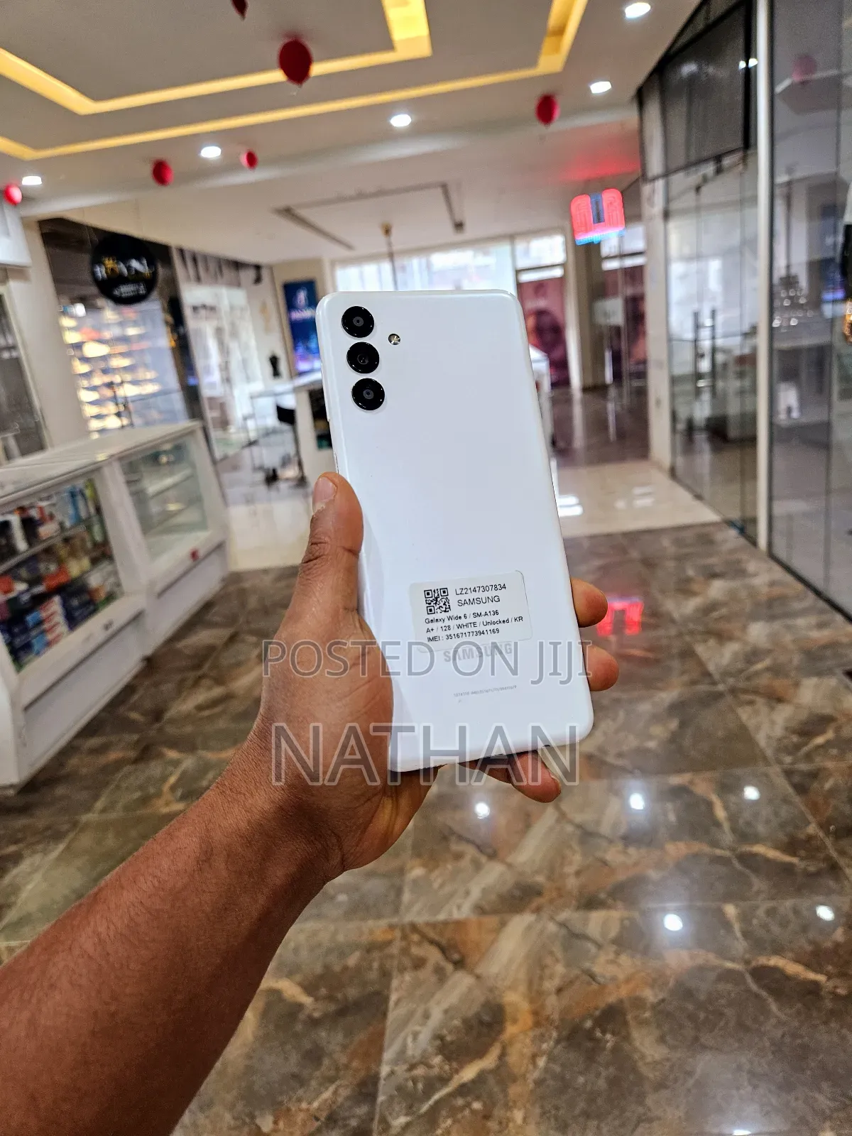 New Samsung Galaxy A13 64 GB White