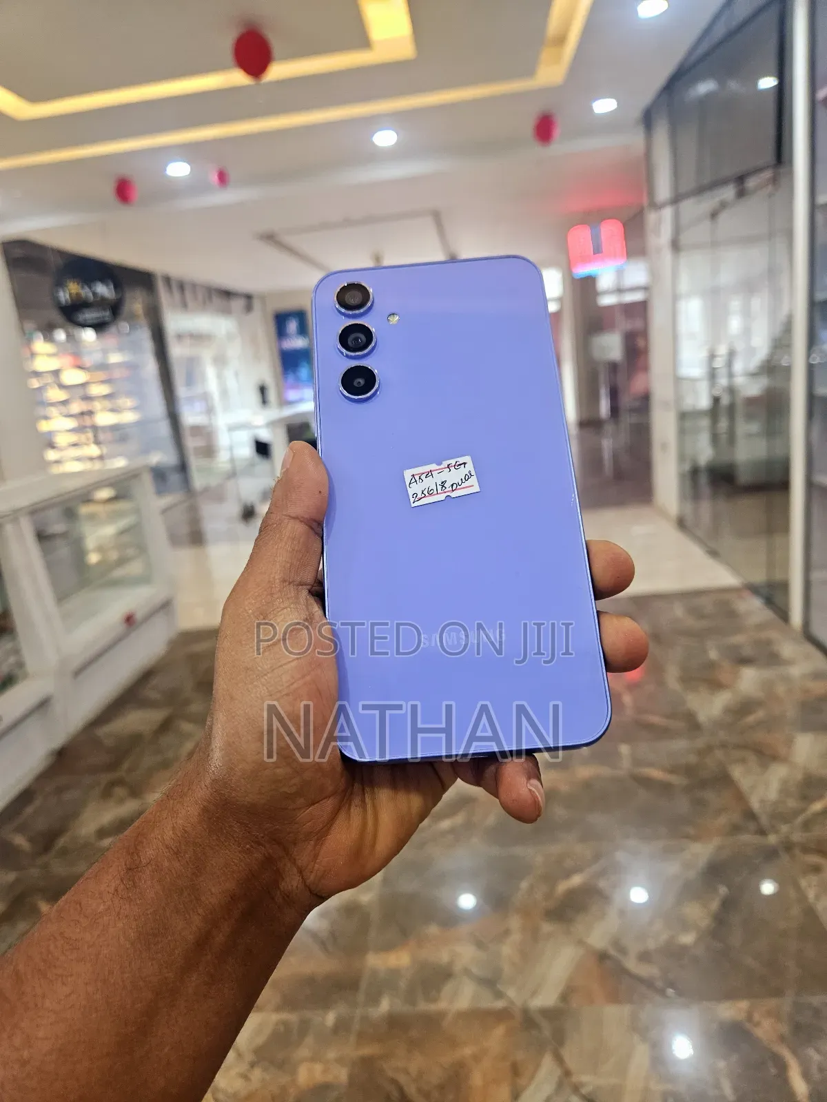 New Samsung Galaxy A56 256 GB Purple