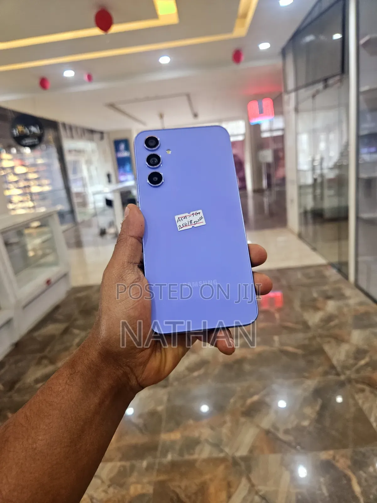 New Samsung Galaxy A56 256 GB Purple