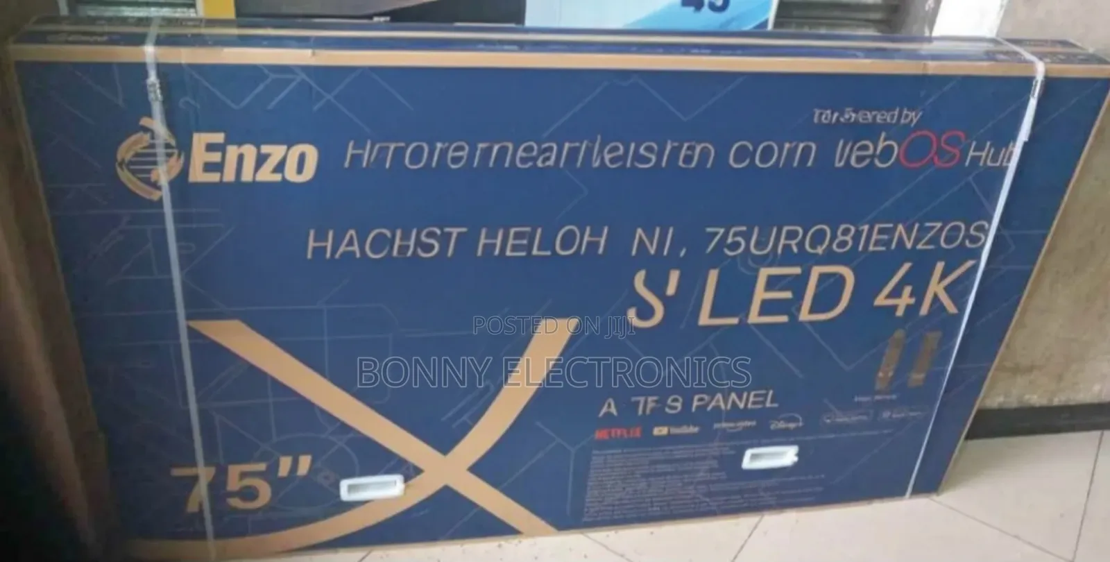 Enzo 75 Inch Smart Tv - Qled